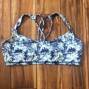 Lululemon sports bra (multi-color floral)